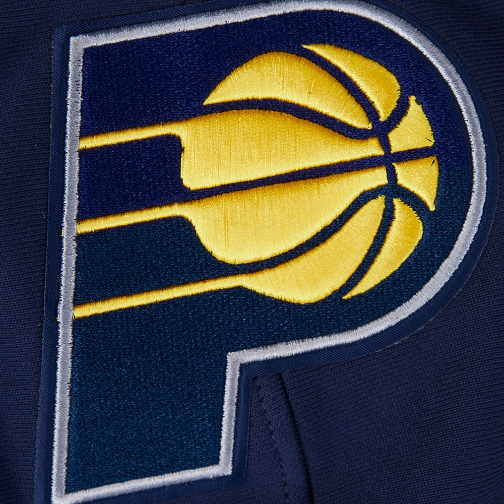 Sweat à capuche Pro Standard Navy Indiana Pacers Script Tail pour hommes