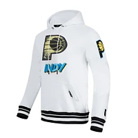 Sweat à capuche pour homme Pro Standard White Indiana Pacers 2024/25 City Edition