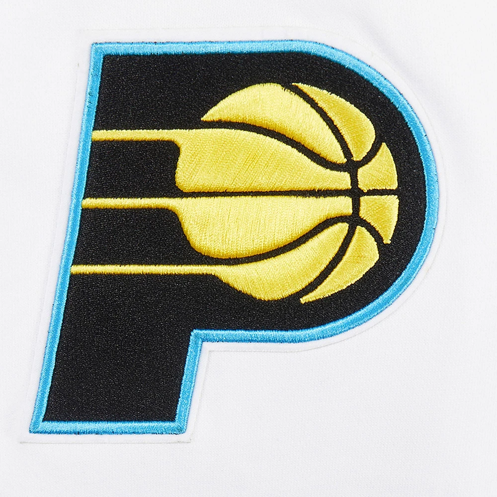 Sweat à capuche pour homme Pro Standard White Indiana Pacers 2024/25 City Edition