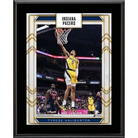Plaque de joueur sublimée Tyrese Haliburton Indiana Pacers 10,5" x 13"