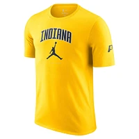 T-shirt unisexe Jordan Brand Gold Essential Cities des Indiana Pacers