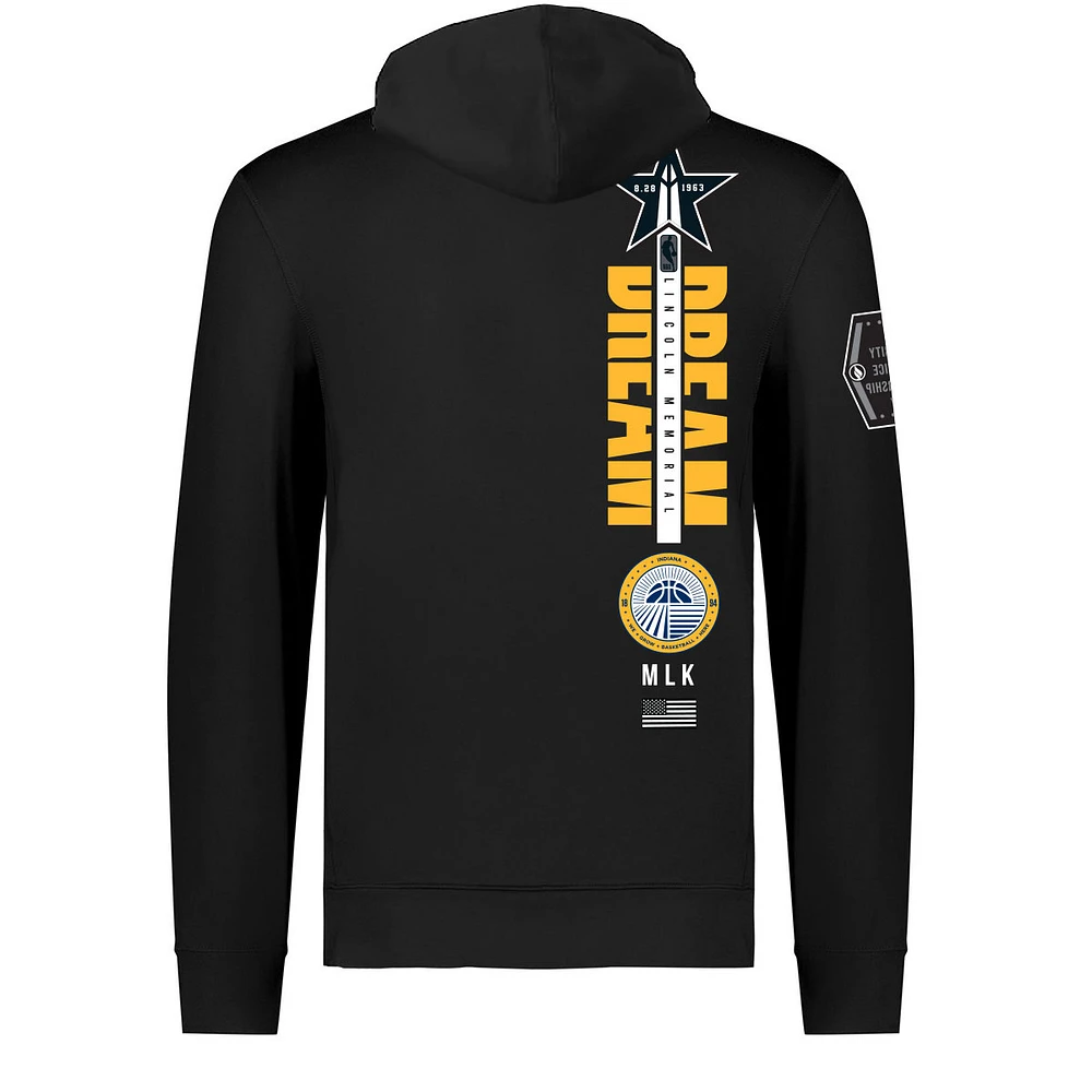 Unisex FISLL x Black History Collection  Indiana Pacers Pullover Hoodie