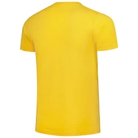 Unisex Homage  Gold Indiana Pacers Hometown Edition Tri-Blend T-Shirt