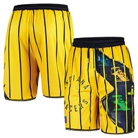 Unisex NBA & KidSuper Studios by Fanatics Gold Indiana Pacers Hometown Shorts