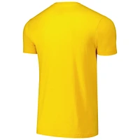 T-shirt de dédicace unisexe Stadium Essentials doré des Indiana Pacers