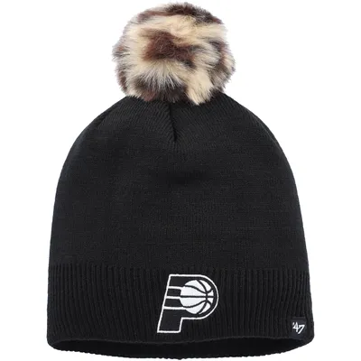 Indiana Pacers '47 Women's Serengeti Knit Beanie with Pom - Black