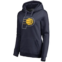 Women's Fanatics Victor Oladipo Navy Indiana Pacers Backer Pullover Hoodie