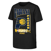 T-shirt noir pour jeunes Indiana Pacers, Playoffs NBA 2025