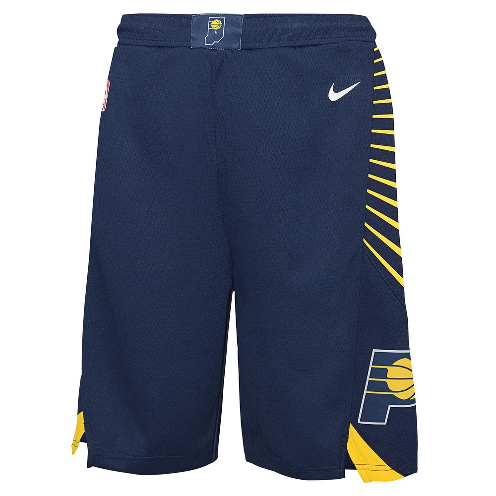 OST PACERS NAVY NBA NIKE YOUTH BOYS ICON SWINGMAN SHORT SHTYTH