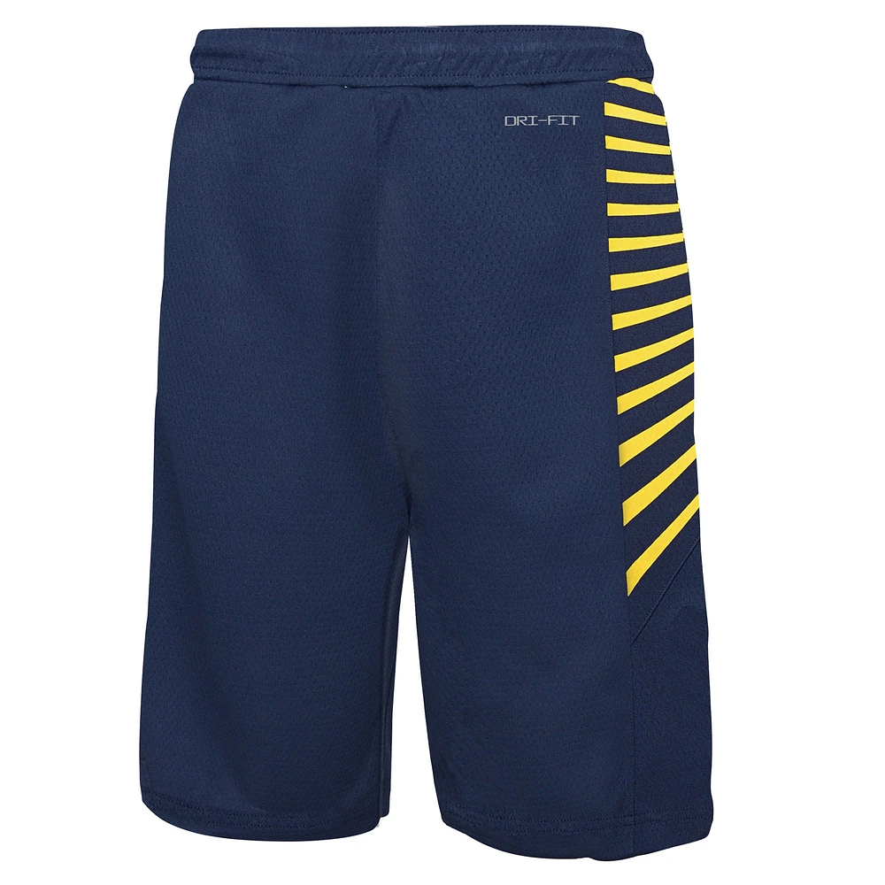 OST PACERS NAVY NBA NIKE YOUTH BOYS ICON SWINGMAN SHORT SHTYTH