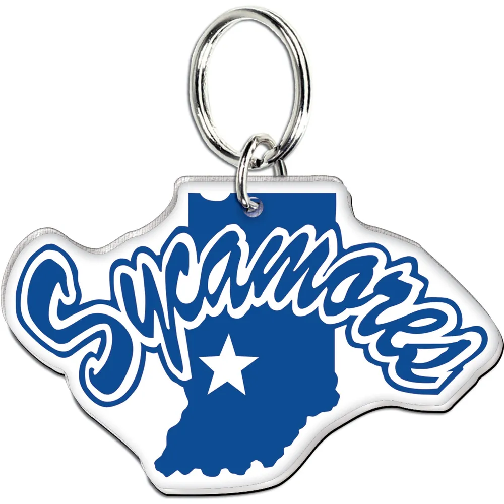 WinCraft Indiana State Sycamores Premium Team Acrylic Key Ring