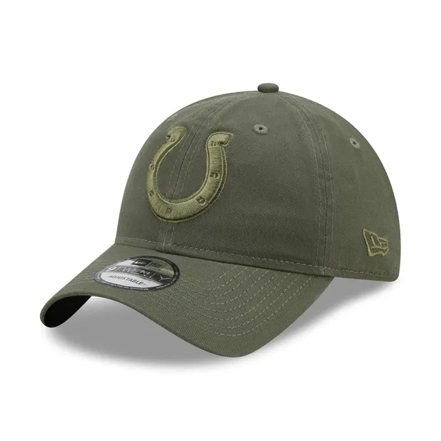 New Era Men's Indianpolis Colts Game Adjustable Grey Bucket Hat