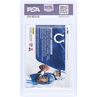 Anthony Richardson Indianapolis Colts dédicacé 2023 Panini Zenith 2 Color Relic #202 #127/299 PSA authentifié 9 Rookie Card