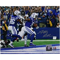 Photographie autographiée de 20 x 25 cm d'Anthony Richardson, premier touchdown des Indianapolis Colts
