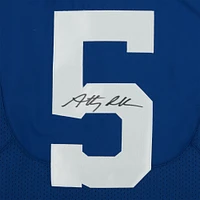 Maillot Nike Elite bleu autographié par Anthony Richardson des Indianapolis Colts