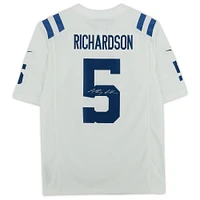 Maillot Nike blanc dédicacé par Anthony Richardson Indianapolis Colts