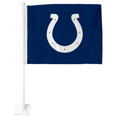 Blue Indianapolis Colts Premium Double-Sided Car Flag