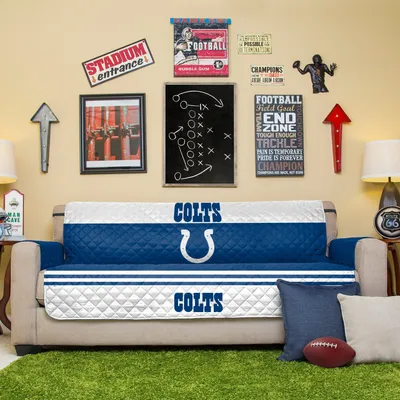 Indianapolis Colts Sofa Protector - Blue