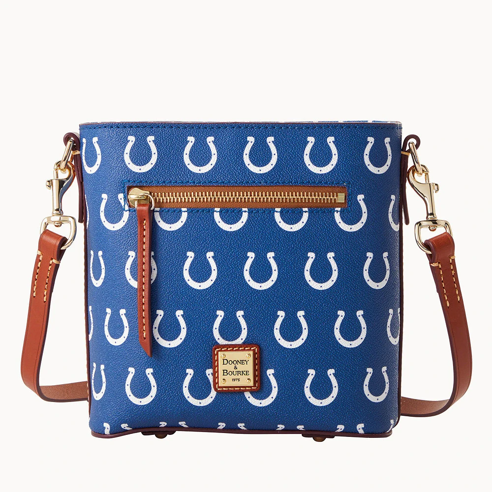 Dooney & Bourke Indianapolis Colts Signature petit sac à bandoulière zippé