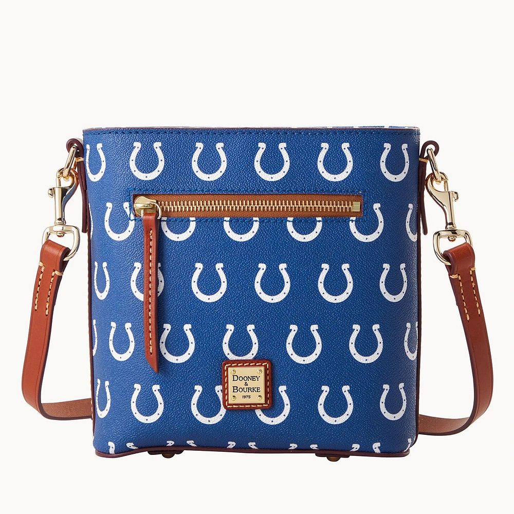 Dooney & Bourke Indianapolis Colts Signature petit sac à bandoulière zippé