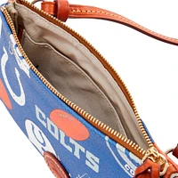 Dooney & Bourke Indianapolis Colts Sac à main à bandoulière avec fermeture éclair sur le dessus