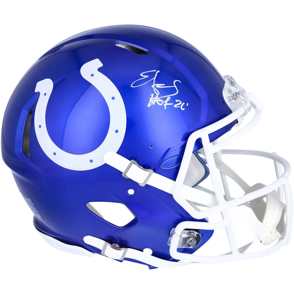 Peyton Manning & Edgerrin James Indianapolis Colts Autographed Riddell  Authentic Pro Helmet