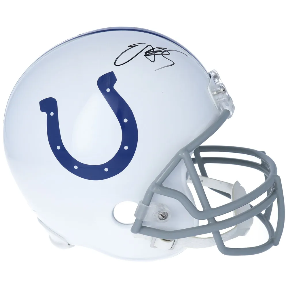 Edgerrin James Indianapolis Colts Autographed Riddell Lunar Eclipse Alternate Speed Mini Helmet