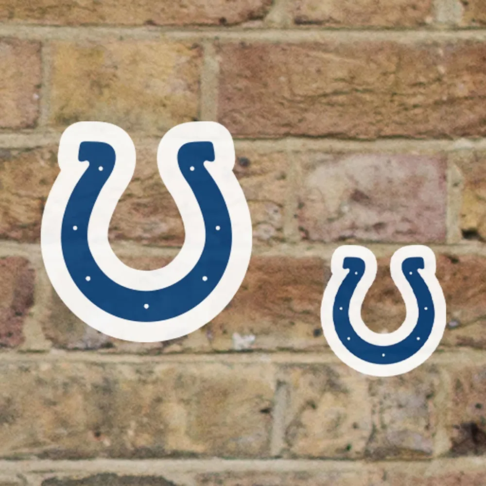 Indianapolis Colts Decal Set Mini 12 Pack