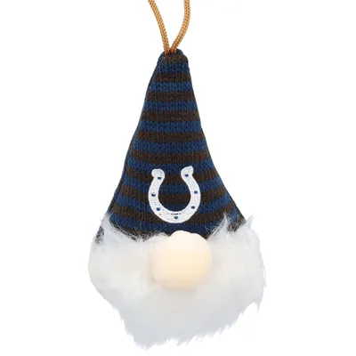 Indianapolis Colts FOCO Plush Striped Hat Gnome Ornament
