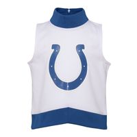 Girls Toddler White Indianapolis Colts Junior Camp Cheer Dress