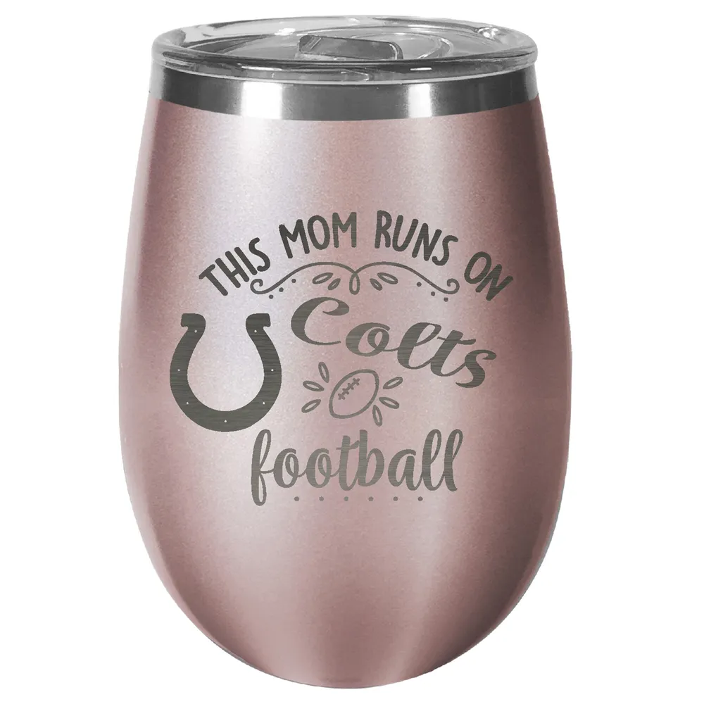 Lids Indianapolis Colts 10oz. This Mom Rose Gold Wine Tumbler