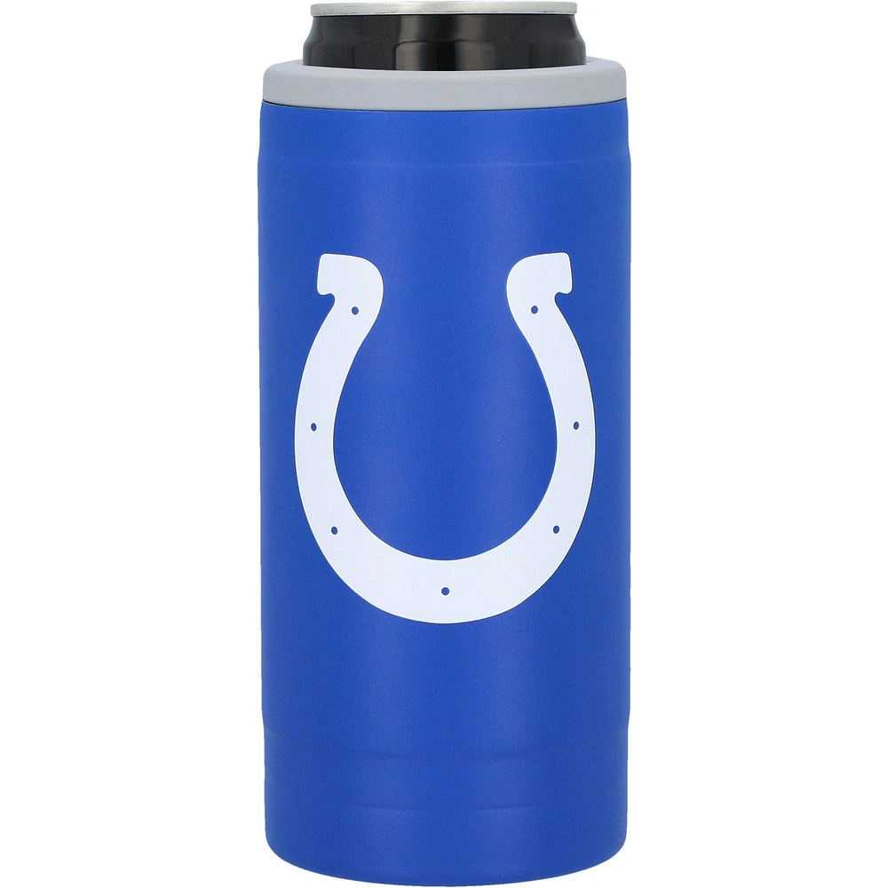 Colts d'Indianapolis 12 oz. Flipside Powdercoat Slim Refroidisseur de canettes