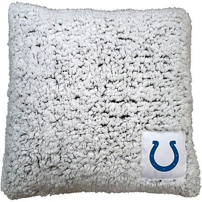 Coussin Sherpa givré 16'' x 16'' Indianapolis Colts