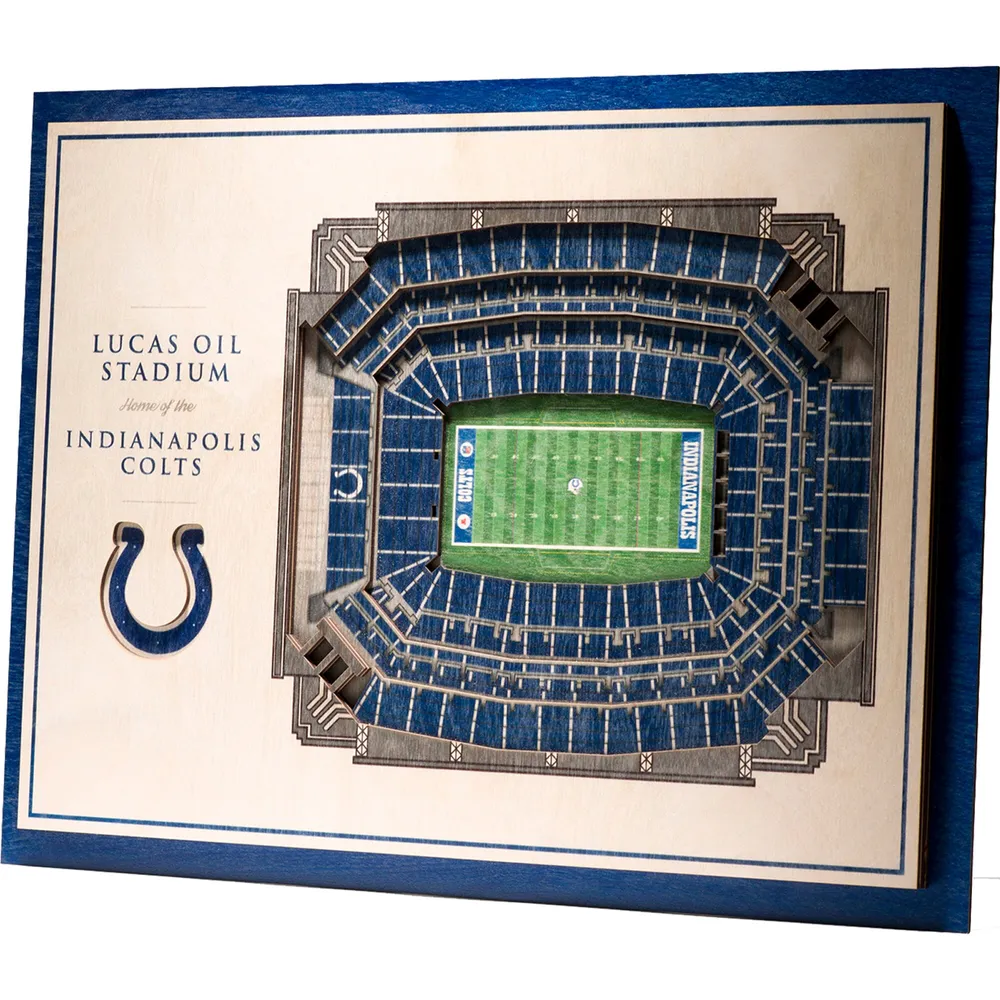 Indianapolis Colts at Lucas Oil Stadium by LIDS Hatwear Retail Displays