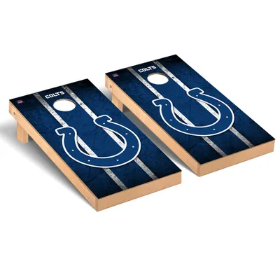 Indianapolis Colts 2' x 4' Vintage Regulation Cornhole Board Set