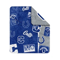 Indianapolis Colts 50” x 60” Dream Weave Throw Blanket