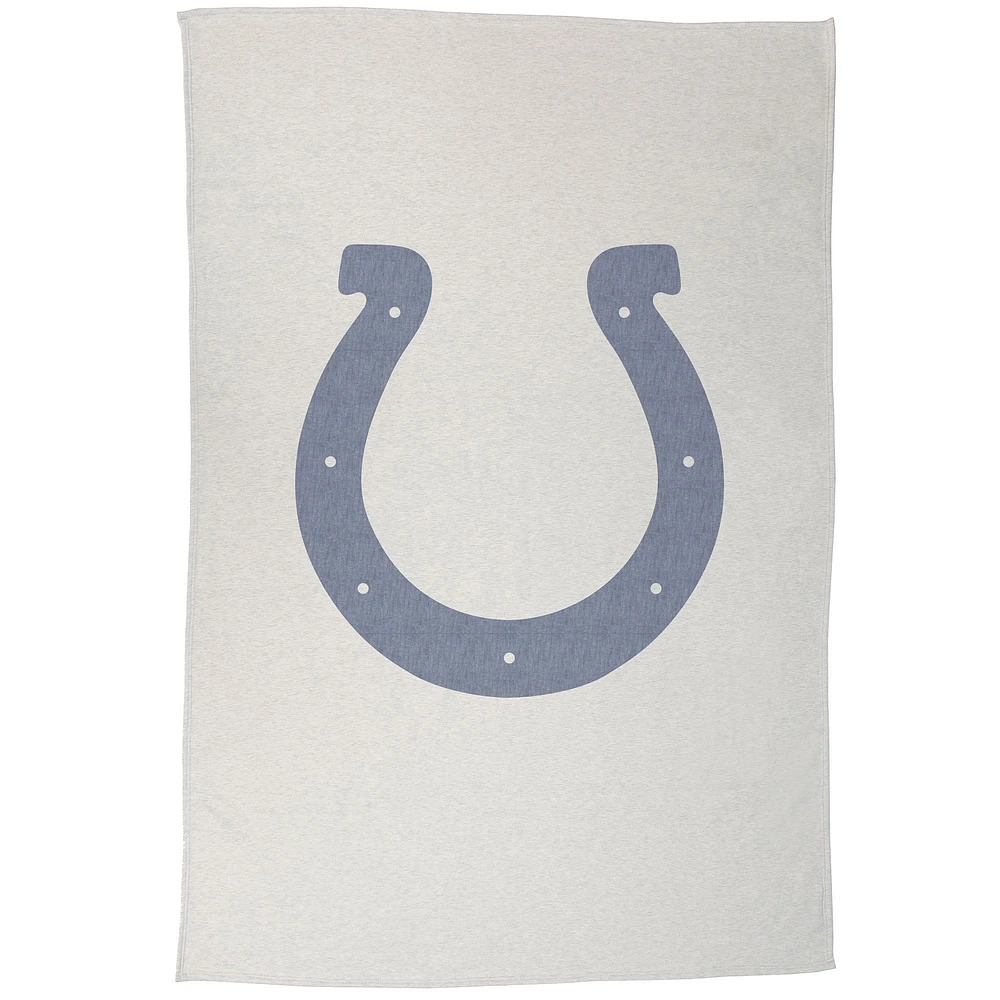 Couverture sweat-shirt des Colts d'Indianapolis 54" x 84"