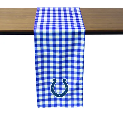 Indianapolis Colts Buffalo Check Table Runner