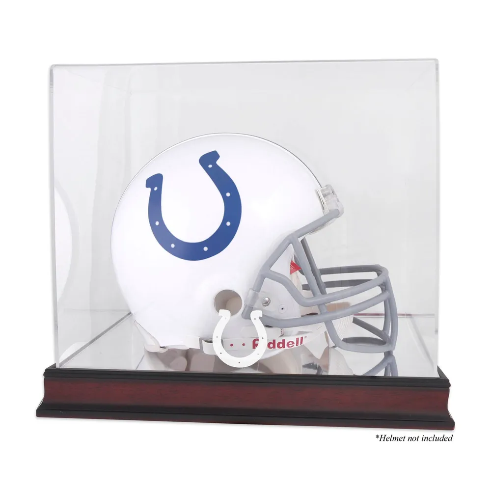 New England Patriots Golden Classic Mini Helmet Display Case