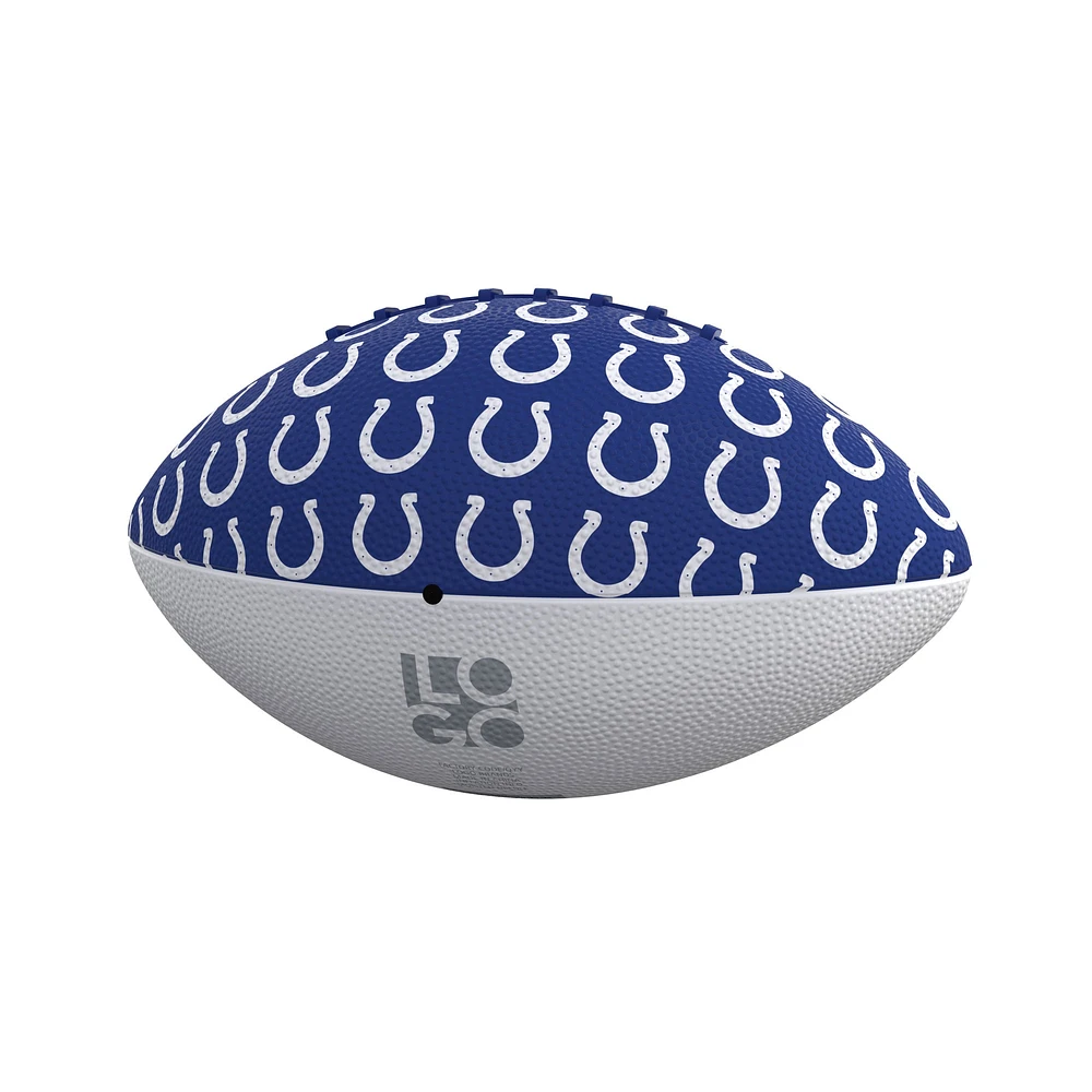 Mini ballon de football en caoutchouc des Colts d'Indianapolis