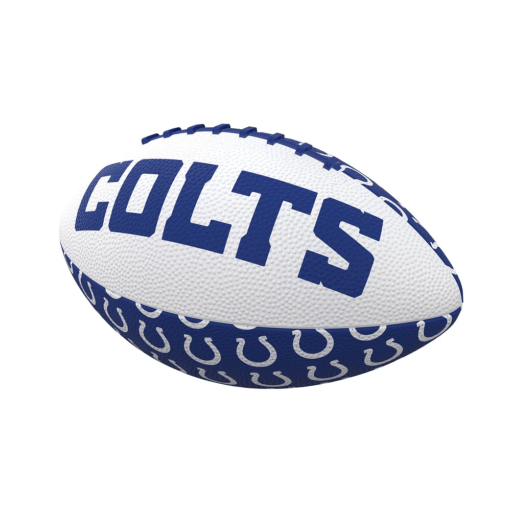 Mini ballon de football en caoutchouc des Colts d'Indianapolis