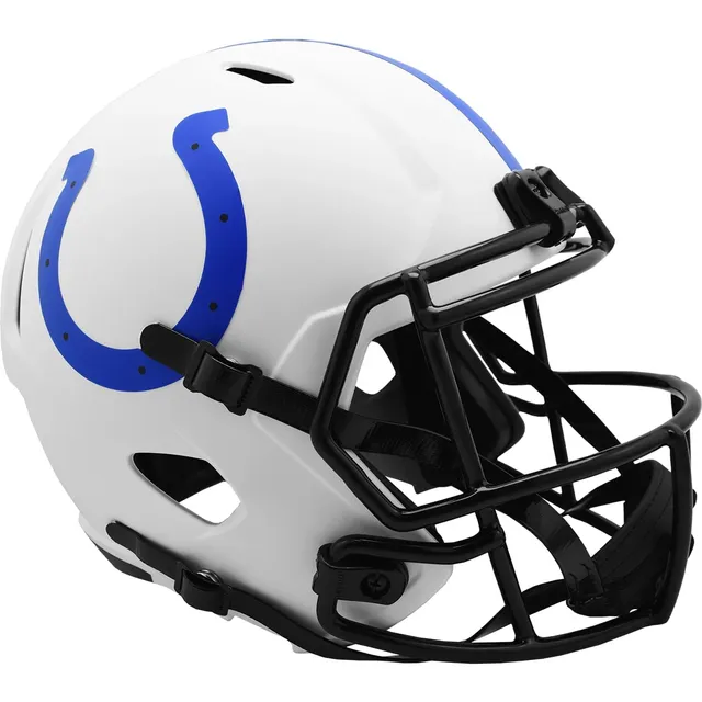 INDIANAPOLIS COLTS BLACK 2023 ALTERNATE FOOTBALL MINI HELMET WITH VISOR