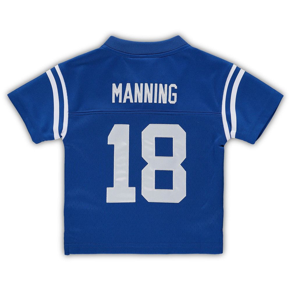 Infant Mitchell & Ness Peyton Manning Royal Indianapolis Colts 1998 Retired Legacy Jersey