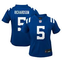 Maillot de jeu Nike Anthony Richardson Royal Indianapolis Colts pour bébé