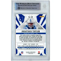 Jonathan Taylor Indianapolis Colts Carte de recrue authentifiée autographiée Panini Phoenix #118 2020 de Beckett Fanatics