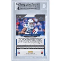 Carte de recrue authentifiée autographiée par Jonathan Taylor Indianapolis Colts Panini Prizm #332 2020 Beckett Fanatics