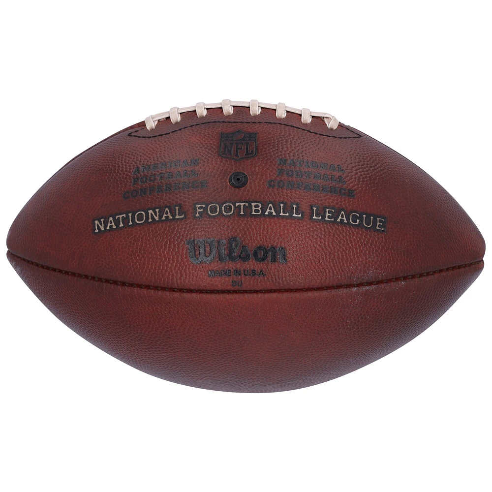 V106832 COLT Jonathan Taylor Ballon de football autographié Indianapolis Colts utilisé lors du match contre les Los Angeles Rams le 19 septembre 2021 avec l'inscription « Game Used » 28 Jonathan Taylor AUTGU FOOTBALL 45714 AUTGMUEQU GUFBFB7621 #4