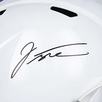 Casque réplique autographié du logo Riddell Speed ​​de Jonathan Taylor Indianapolis Colts