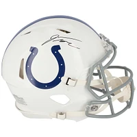 Casque authentique Riddell Speed ​​autographié par Jonathan Taylor Indianapolis Colts