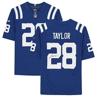 Maillot Nike Royal Home Limited autographié par Jonathan Taylor Indianapolis Colts